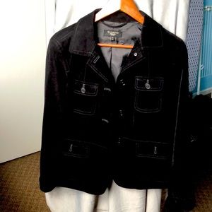 Velvet jacket 12P Talbots